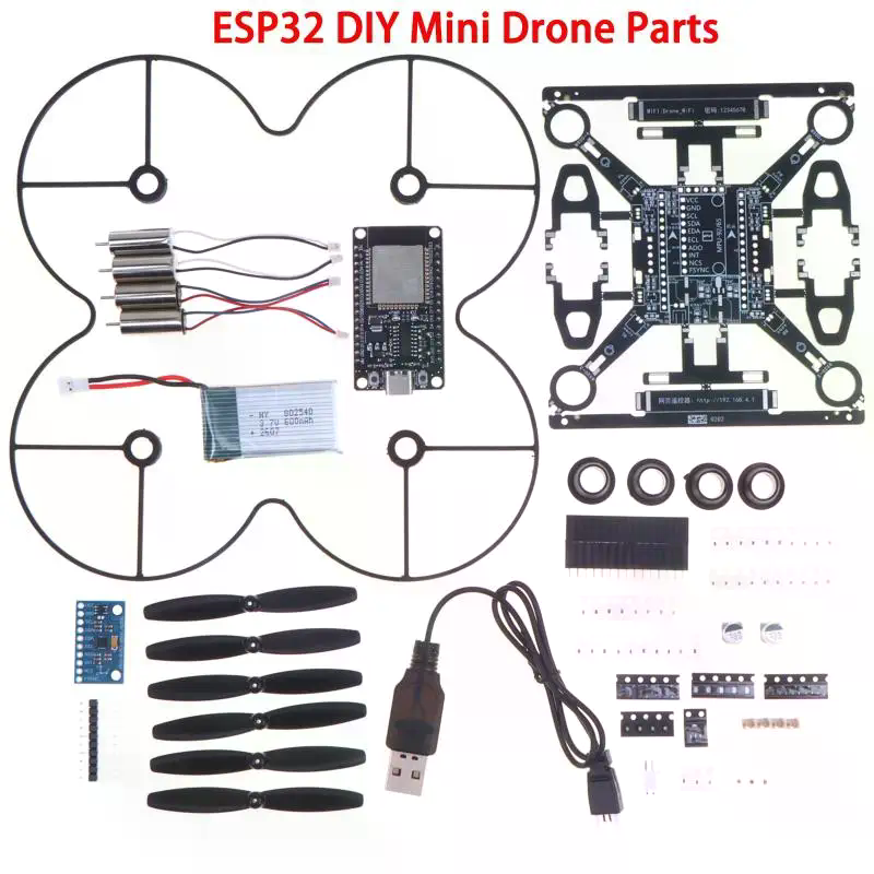 Diy Automation Projects - Набор для сборки мини-дрона ESP32 с