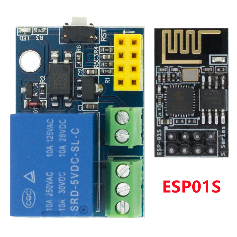 ESP8266 ESP-01 ESP-01S 5 В Wi- – обзор и цена Home Automation With Arduino