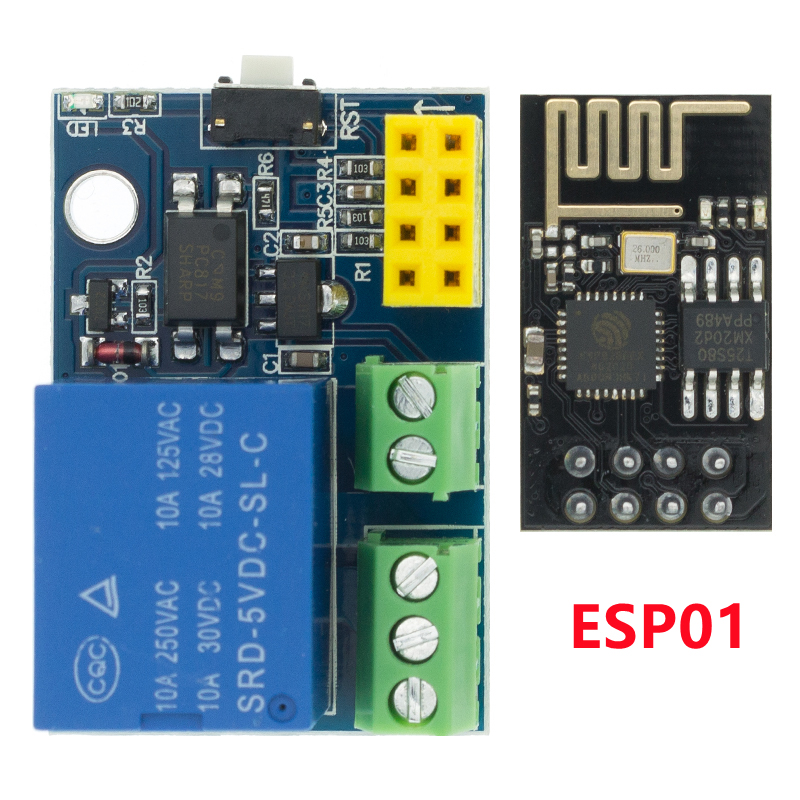 ESP8266 ESP-01 ESP-01S 5 В Wi- – обзор и цена Home Automation With Arduino