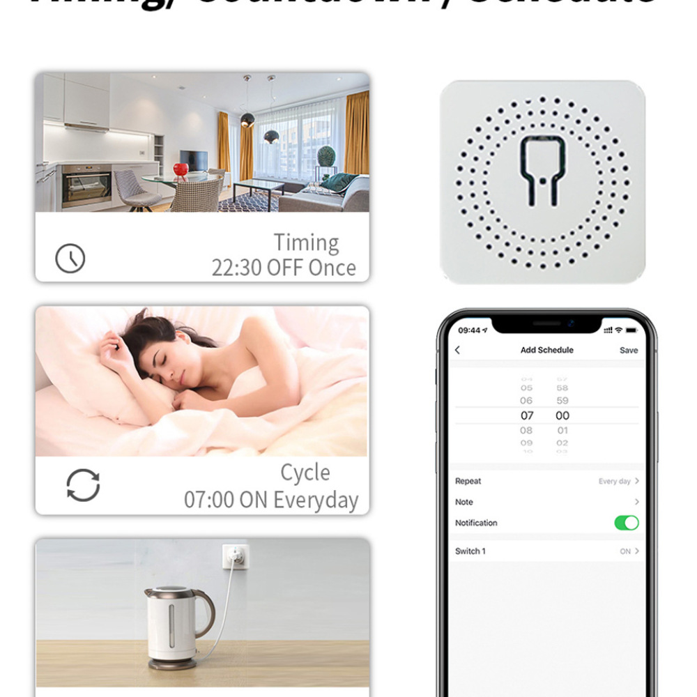 Модуль WiFi-переключателя для  – обзор и цена Diy Smart Home Automation Devices