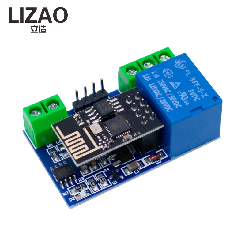 Модуль Wi-Fi реле LIZAO ESP826 – обзор и цена Home Automation With Arduino